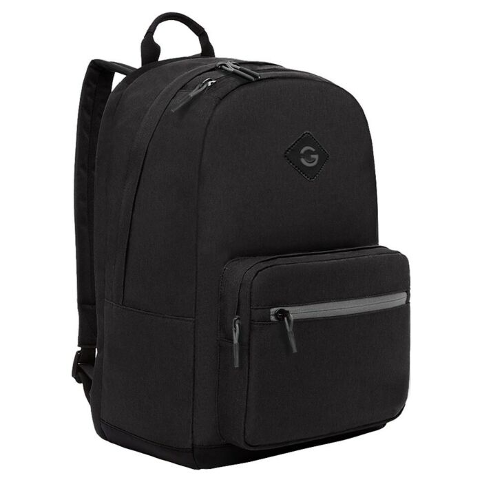 Рюкзак городской RQL-218-9/2, с карманом для ноутбука 15&quot; черный 