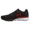 Кроссовки мужские Under Armour Ua Charged Spark Black / Red / Red 3021646-001 низкие текстильные черные - Кроссовки мужские Under Armour Ua Charged Spark Black / Red / Red 3021646-001 низкие текстильные черные