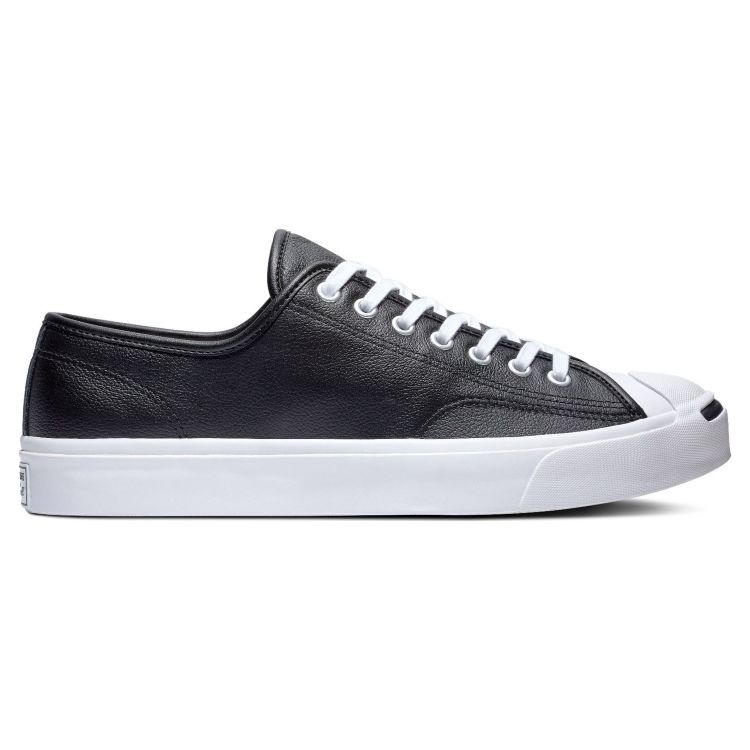 Converse jack purcell leather low top sneaker discount