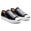 Кеды Converse Jack Purcell Leather Low Top 164224 кожаные черные - Кеды Converse Jack Purcell Leather Low Top 164224 кожаные черные