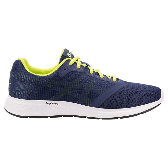 Беговые кроссовки мужские Asics Patriot 10 1011A131-400 низкие легкие для бега синие 