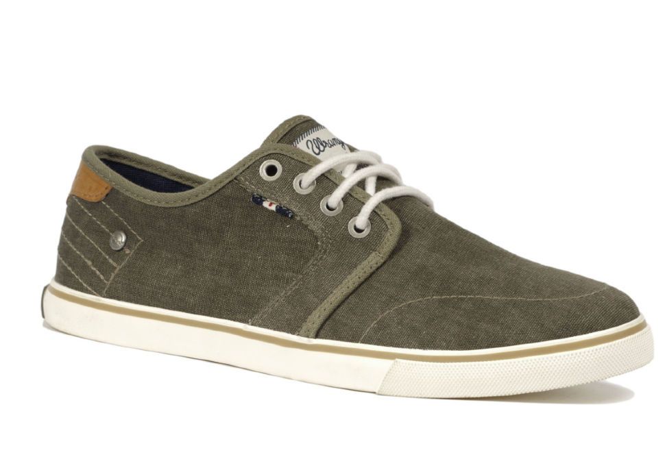 Купить мужские кеды Wrangler Mitos Derby WM171020-20 зеленые - продажа ...