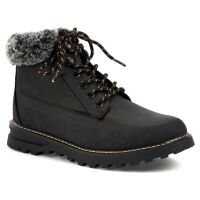Ботинки женские Wrangler Mitchell Boot Fur S WL22510-062 зимние черные