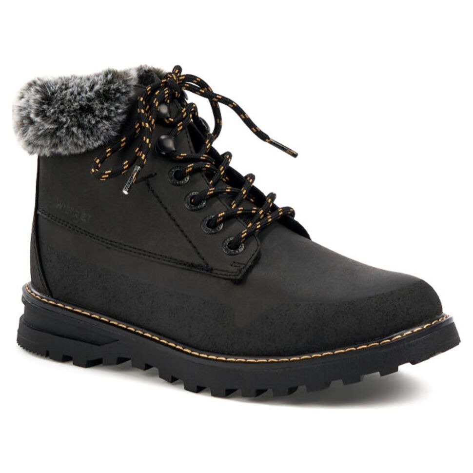 Купить ботинки женские Wrangler Mitchell Boot Fur S WL22510-062 зимниечерные - продажа в Москве, цены в интернет-магазине OIMIO.RU