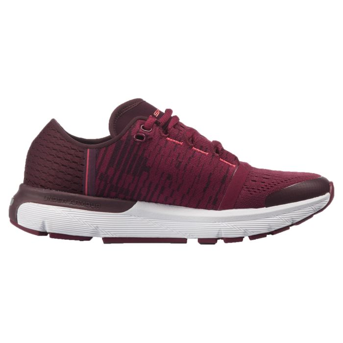 Кроссовки женские Under Armour Ua W Speedform Gemini 3 Gr 1298662-500 низкие текстильные бордовые 