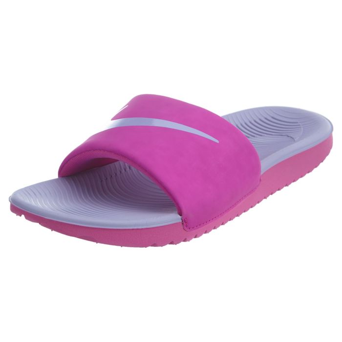 Пантолеты детские Nike Kawa Slide Ggp 819353-601 утепленные розовые 