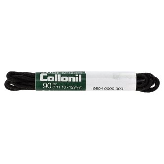 Шнурки Collonil тонкие 4304, 90 см черные