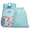 Рюкзак детский Torber CLASS X Mini T1801-23-Grn бирюзовый с принтом - Рюкзак детский Torber CLASS X Mini T1801-23-Grn бирюзовый с принтом