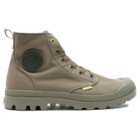 Ботинки Palladium Pampa Monopop 09140-308 текстильные серо-зеленые