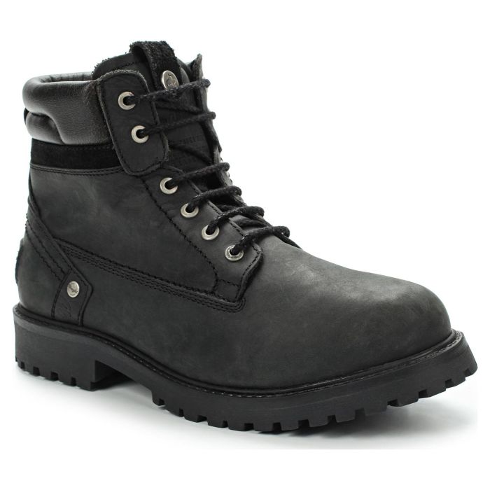 Ботинки мужские Wrangler Yuma Creek Fur Wm92005-062 кожаные зимние черные 