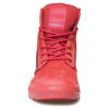 Кожаные женские ботинки Palladium Pampa Sport Cuff Wpn 73234-653 красные - Кожаные женские ботинки Palladium Pampa Sport Cuff Wpn 73234-653 красные