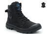 Кожаные мужские ботинки Palladium Pampa Cuff WP Lux 73231-001 черные - Кожаные мужские ботинки Palladium Pampa Cuff WP Lux 73231-001 черные