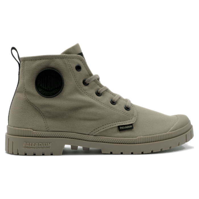 Ботинки Palladium Pampa Sp20 Hi Cvs 76838-297 текстильные серо-бежевые 