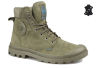 Кожаные ботинки Palladium Pampa Cuff WP Lux 73231-309 оливковые - Кожаные ботинки Palladium Pampa Cuff WP Lux 73231-309 оливковые