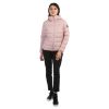 Куртка женская Anta 86847948-2 спортивная пуховая короткая с капюшоном розовая - Куртка женская Anta 86847948-2 спортивная пуховая короткая с капюшоном розовая