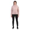 Куртка женская Anta 86847948-2 спортивная пуховая короткая с капюшоном розовая - Куртка женская Anta 86847948-2 спортивная пуховая короткая с капюшоном розовая