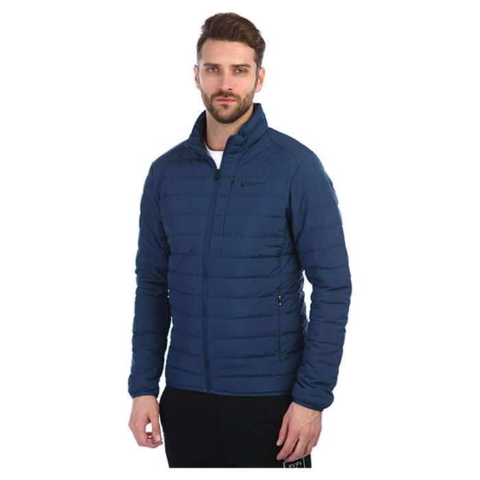Куртка мужская Anta 85846940-1 пуховая ультралёгкая без капюшона синяя 