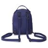 Рюкзак кожаный OrsOro женский на молнии с одним отделением DW-824/2 синий - Рюкзак кожаный OrsOro женский на молнии с одним отделением DW-824/2 синий