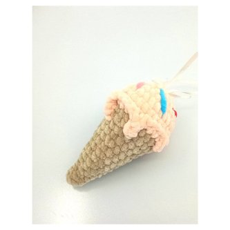 Игрушка подвесная Рожок, ручная работа