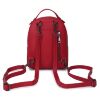 Рюкзак кожаный OrsOro женский на молнии с одним отделением DW-824/3 красный - Рюкзак кожаный OrsOro женский на молнии с одним отделением DW-824/3 красный