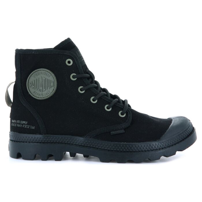 Ботинки Palladium PAMPA HI HTG SUPPLY 77356-001 высокие черные 