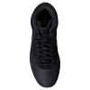 Кроссовки мужские Adidas Hoops 2.0 Mid Cblack/Cblack/Carbon B44621 кожаные баскетбольные черные - Кроссовки мужские Adidas Hoops 2.0 Mid Cblack/Cblack/Carbon B44621 кожаные баскетбольные черные
