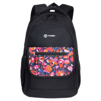 Рюкзак школьный Torber CLASS X T2743-23-Bl черный