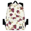 Рюкзак городской Vans Realm Classic Botanical Floral женский на молнии с одним отделением бежевый - Рюкзак городской Vans Realm Classic Botanical Floral женский на молнии с одним отделением бежевый
