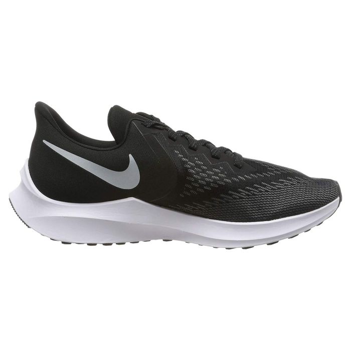 Кроссовки мужские Nike Air Zoom Winflo 6 AQ7497-001 текстильные беговые черные 