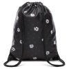 Сумка мешок Vans Benched Bag Black Abstract Daisy черная - Сумка мешок Vans Benched Bag Black Abstract Daisy черная
