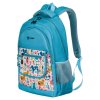 Рюкзак школьный Torber CLASS X T2743-23-Gr голубой - Рюкзак школьный Torber CLASS X T2743-23-Gr голубой