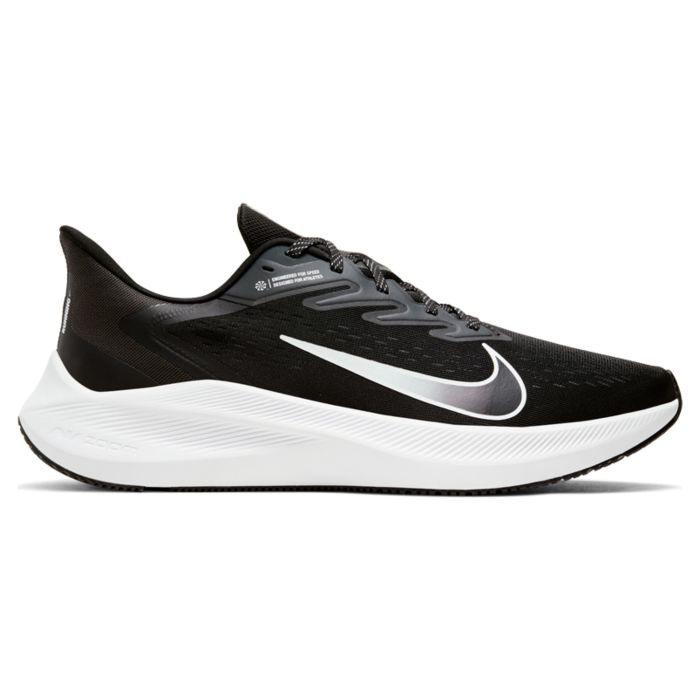 Кроссовки мужские Nike Zoom Winflo 7 CJ0291-005 текстильные для бега черные 