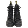 Ботинки Dr.Martens Jadon Xl - 8 Eye Boot 25312001 кожаные высокие черные - Ботинки Dr.Martens Jadon Xl - 8 Eye Boot 25312001 кожаные высокие черные