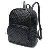 Рюкзак кожаный OrsOro для девочек на молнии с одним отделением DS-851/1 черный - Рюкзак кожаный OrsOro для девочек на молнии с одним отделением DS-851/1 черный