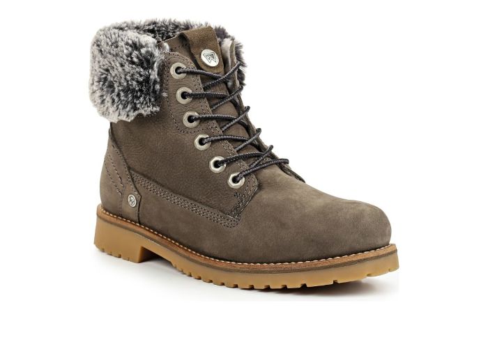 Зимние женские ботинки Wrangler Creek Alaska Fur S WL182515-55 серые 