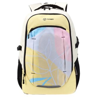Рюкзак школьный Torber T9355-22-YEL желтый