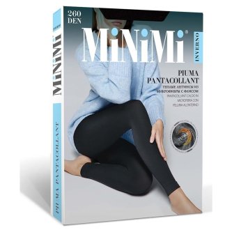 Леггинсы женские Minimi Piuma 260 Pantacollant Nero черные