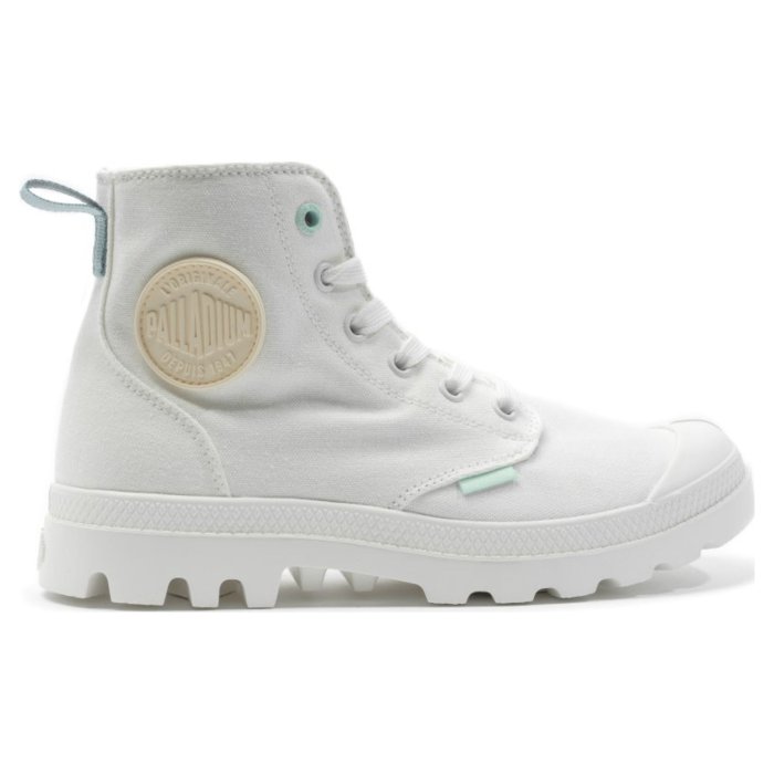 Ботинки Palladium Pampa Monopop 99140-116 текстильные белые 