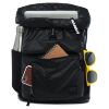 Рюкзак городской Vans Roll It Classic Black женский с закручивающимся верхом черный - Рюкзак городской Vans Roll It Classic Black женский с закручивающимся верхом черный