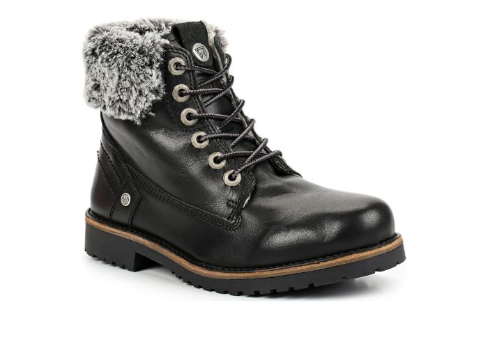 Зимние женские ботинки Wrangler Creek Alaska LTH Fur S WL182516-62 черные 