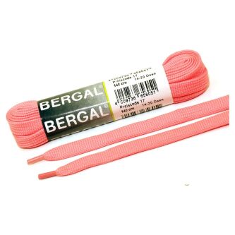Шнурки Bergal 8656062 плоские 140 cm св.розовые