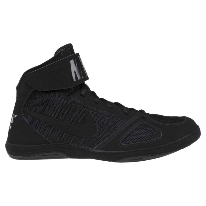 Борцовки мужские Nike Nike Takedown 4 366640-002 высокие для единоборств черные 