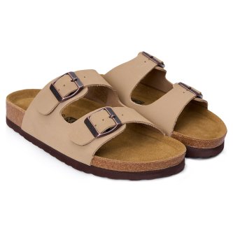 Пантолеты NCF Lora кожаные бежевые