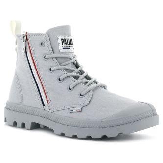 Ботинки мужские Palladium Pampa French Outzip 76663-073 высокие серые
