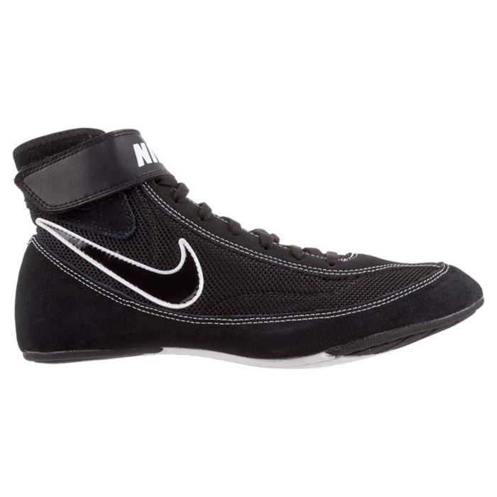 Борцовки мужские Nike Nike Speedsweep Vii 366683-001 высокие для единоборств черные 