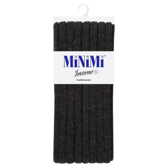 Гетры женские Minimi Scaldamuscolo 5480 Nero Melange шерстяные черные