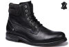 Кожаные мужские ботинки Wrangler Clif WM162020-62 черные - Кожаные мужские ботинки Wrangler Clif WM162020-62 черные