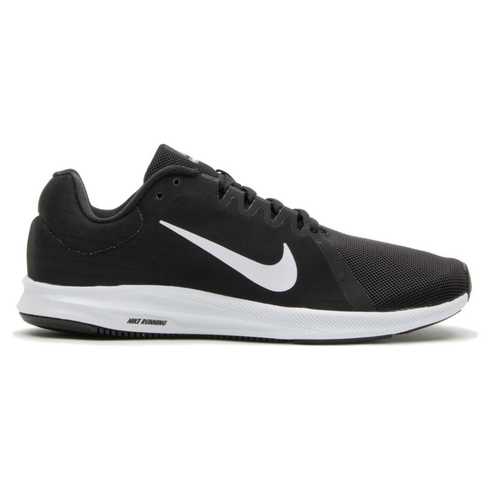 nike men's black downshifter 8 running shoes