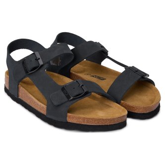 Сандалии NCF Uno кожаные черные