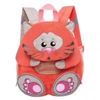 Рюкзак детский GRIZZLY RS-898-2/1 для детей с укрепленной спинкой кот